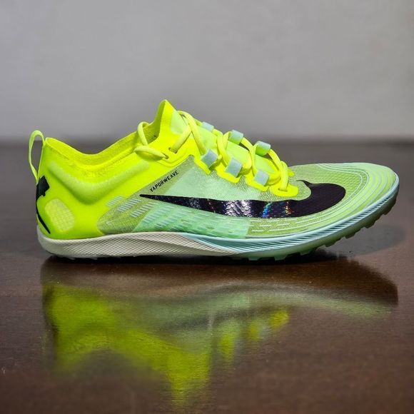 Nike Zoom Victory Waffle 5 Track Running Shoes Volt Black AJ0846-702 women’s 6.5 - Picture 10 of 16